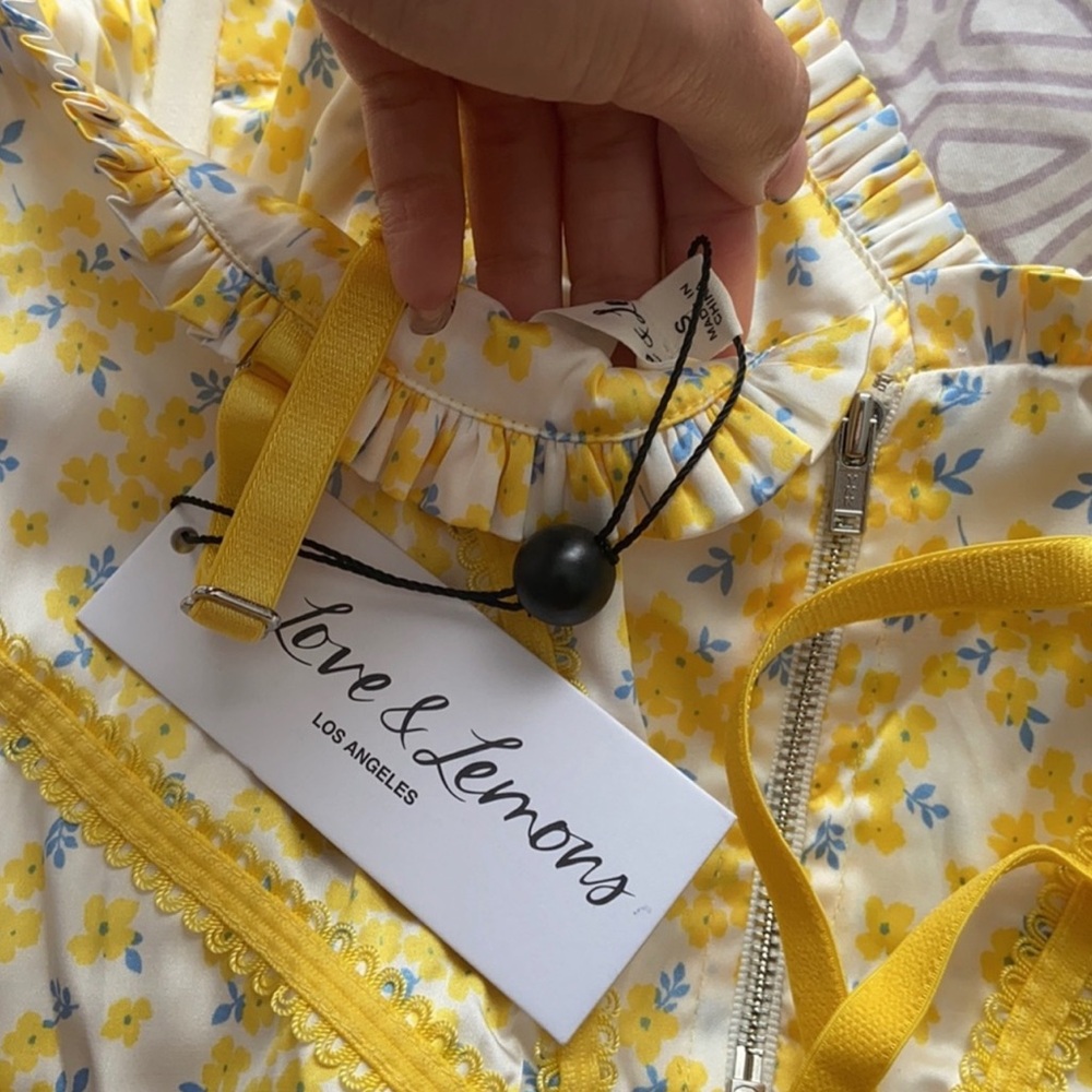 For Love and Lemons Daffodil Bustier NWT - Picture 4 of 6